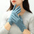 Pearl Adorned Full Finger Touch Screen Winter Gloves