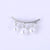 Shawl Clips Safety Brooch Pins With Classy Pearls