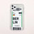 World City Label Bar Code Phone Case For iPhone
