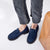 College Style Thick-sole Slip-on Casual Loafer Shoes
