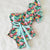 Luscious Floral Print Ruffled One Piece Swimsuit
