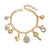 Collective Style Crystal Charms Bracelet
