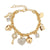 Collective Style Crystal Charms Bracelet