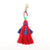 Colorful Bohemian Tassel Keychain