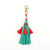 Colorful Bohemian Tassel Keychain