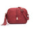 Compact Messenger Bag with Tassel