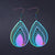 Mesmerizing Holographic Statement Earrings