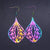 Mesmerizing Holographic Statement Earrings