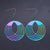 Mesmerizing Holographic Statement Earrings