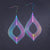 Mesmerizing Holographic Statement Earrings