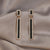 On-Trend Korean Style Geometric Dangling Earrings Collection