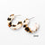 Oversized Tortoiseshell Leopard Style Earrings