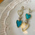 Sweet and Cute Candy-Like Heart Earrings