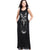 Nevaeh - Egyptian Sphinx Cat Boho Maxi Dress