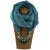 Enchanting Multi-Style Chiffon Scarf With Pendant - Various Selection