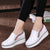 Minimalist Low Cut Platform Sneakers