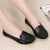 Faux Leather Comfortable Slip-on Flat Shoes