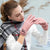 Waterproof Full Finger Touchscreen Winter Gloves with Bow Detail