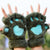 Cute and Fluffy Cat Paw Pattern Fingerless Wrist Gloves