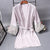 Modish and Smooth Lace Kimono Bathrobe Nightwear