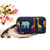 Waterproof Printed Cellphone Holder and Wallet Wristlet
