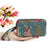 Waterproof Printed Cellphone Holder and Wallet Wristlet