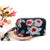 Waterproof Printed Cellphone Holder and Wallet Wristlet