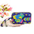 Waterproof Printed Cellphone Holder and Wallet Wristlet