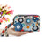 Waterproof Printed Cellphone Holder and Wallet Wristlet
