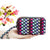 Waterproof Printed Cellphone Holder and Wallet Wristlet