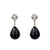 Elegant Zirconia Pearl Drop Earrings