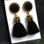 Elegant Long Drop Vibrant Tassel Earrings
