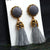 Elegant Long Drop Vibrant Tassel Earrings