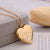 Secret Love Letter Heart Locket with Sculpt I Love You