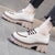Tough and Sleek Chunky Platform Lace-Up Shoes for Women