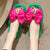 Cute Cartoon Style Exaggerated Bow Bedroom Slippers