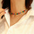 Island Vibe Handmade Floral Choker Necklaces with Colorful Beads