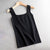 Flattering Basic Knitted Sleeveless Summer U-Neck Tank Tops