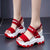 Fashionable Fish Toe Sandals with Thick Chunky Soles