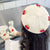 Cute Cherry Pattern Children's Winter Beret Hat with Glove Set