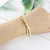 Stainless Steel Cross Roman Numerals Bangle Bracelets for Women