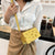 Novelty Cheese Pattern Crossbody Bags For Women