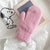 Winter Warm Solid-Colored Full Finger Knitted Gloves