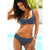 Polka Dot Push Up Two Piece Bikini Swimsuit