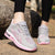 Trendy Mesh Fabric Running Sneakers