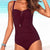 Plus Size Stylish Flattering One-Piece Monokini