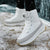 Waterproof Winter Plush Fur Lace-up Snow Boots