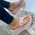 Summer Casual Slip-on Flip Flops Wedge Sandals