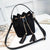 Small And Soft Cross Body Bucket Handbags With Tassel