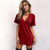 Sophie - V-Neck Tshirt Dress